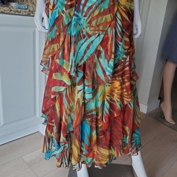 Robbie Bee Size 8 Beaded Maxi Dress - Picture 4 of 7